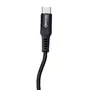 CABO USB-C TECH PLUS - PRETO/PRATA - Foto 5