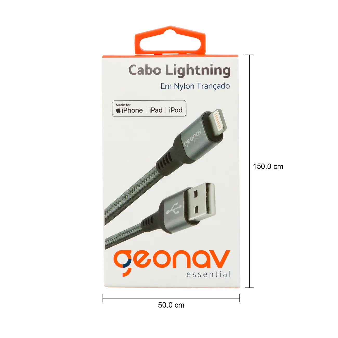 CABO LIGHTNING TECH PLUS - GRAFITE/PRATA - Foto 7