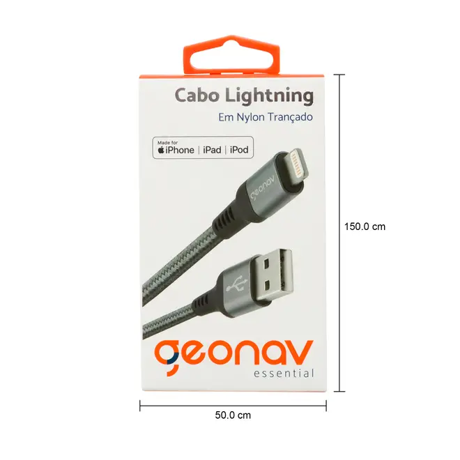 CABO LIGHTNING TECH PLUS - GRAFITE/PRATA - Foto 7