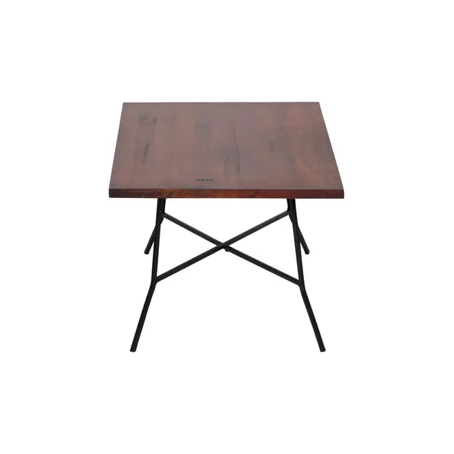MESA DE CENTRO 80 CM X 45 CM JAHARI - PRETO/NOZES RÚSTICO - Foto 3