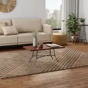 MESA DE CENTRO 80 CM X 45 CM JAHARI - PRETO/NOZES RÚSTICO - Foto 7