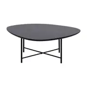 MESA DE CENTRO 83 CM X 79 CM ORGANIQUÊ - PRETO/PRETO - Foto 1