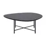 MESA DE CENTRO 83 CM X 79 CM ORGANIQUÊ - PRETO/PRETO - Foto 3