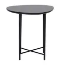 PRETO/PRETO - MESA LATERAL 45 CM X 44 CM ORGANIQUÊ