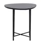 PRETO/PRETO - MESA LATERAL 45 CM X 44 CM ORGANIQUÊ