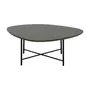 MESA DE CENTRO 83 CM X 79 CM ORGANIQUÊ - PRETO/MUSGO - Foto 1