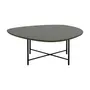 MESA DE CENTRO 83 CM X 79 CM ORGANIQUÊ - PRETO/MUSGO - Foto 3