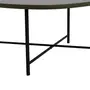 MESA DE CENTRO 83 CM X 79 CM ORGANIQUÊ - PRETO/MUSGO - Foto 4