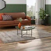 MESA DE CENTRO 83 CM X 79 CM ORGANIQUÊ - PRETO/MUSGO - Foto 6