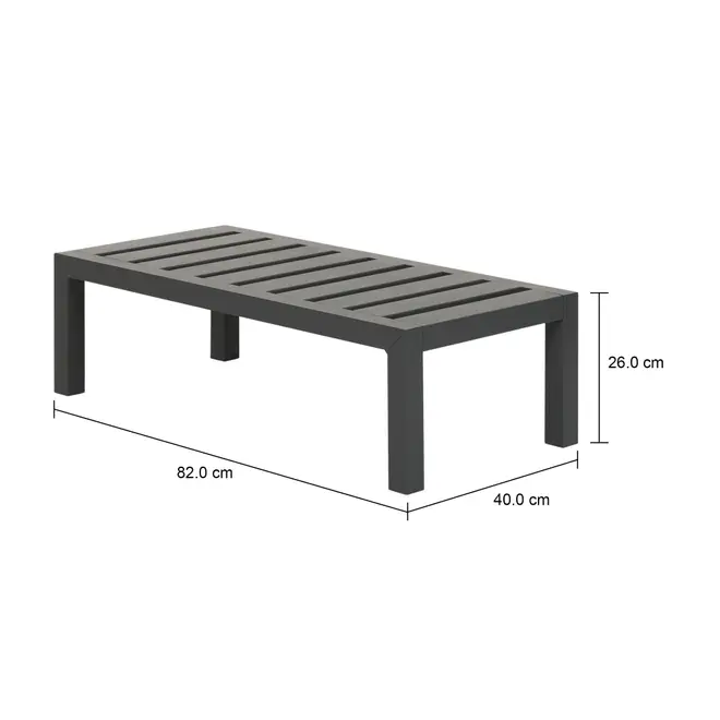 MESA LATERAL 40 CM X 82 CM MALTA - KONKRET - Foto 7