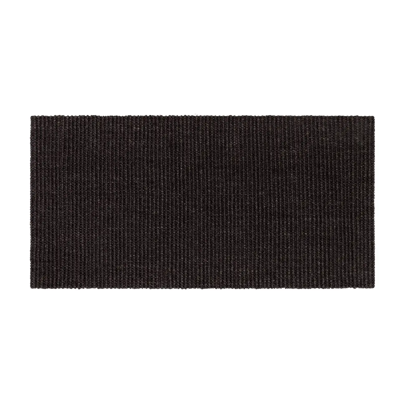 CAPACHO 30 CM X 60 CM NAHOURI - PRETO - Foto 1