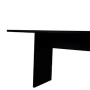 MESA DE JANTAR 1,75 M X 85 CM NEAT - PRETO - Foto 5