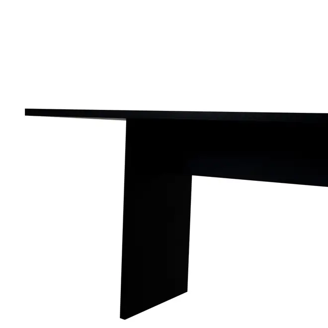 MESA DE JANTAR 1,75 M X 85 CM NEAT - PRETO - Foto 5