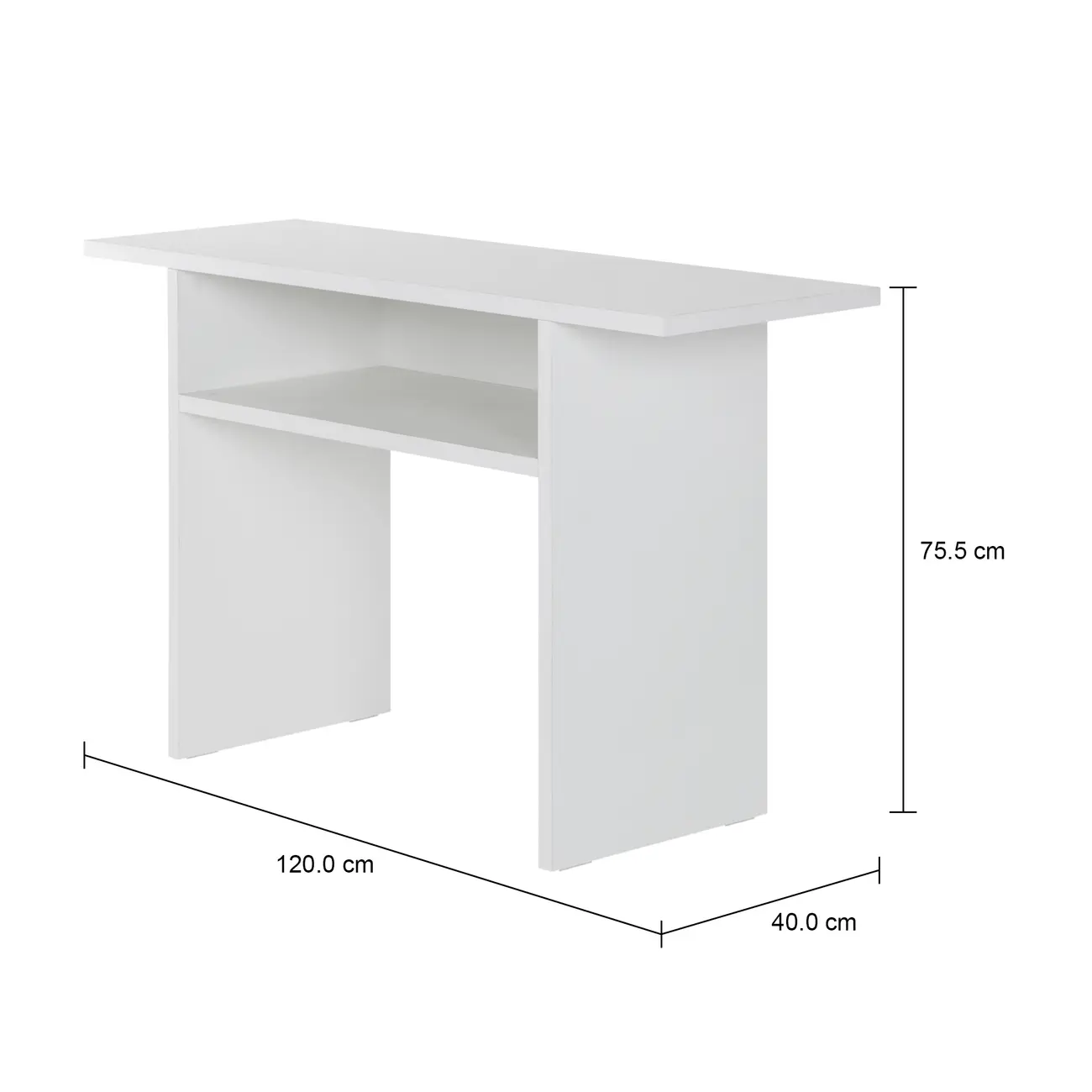 APARADOR 1,20 M X 40 CM NEAT - BRANCO - Foto 11