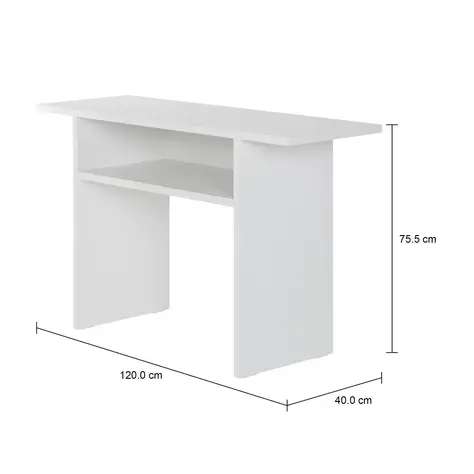 Imagem com medidas do produto APARADOR 1,20 M X 40 CM NEAT