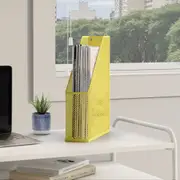 CAIXA ARQUIVO PORTA-REVISTAS SHOW FLAT - LIMÃO SICILIANO - Foto 11
