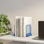 APARADOR DE LIVROS CONJUNTO COM 2 PEÇAS SHOW FLAT - ZIMBRO - Foto 9
