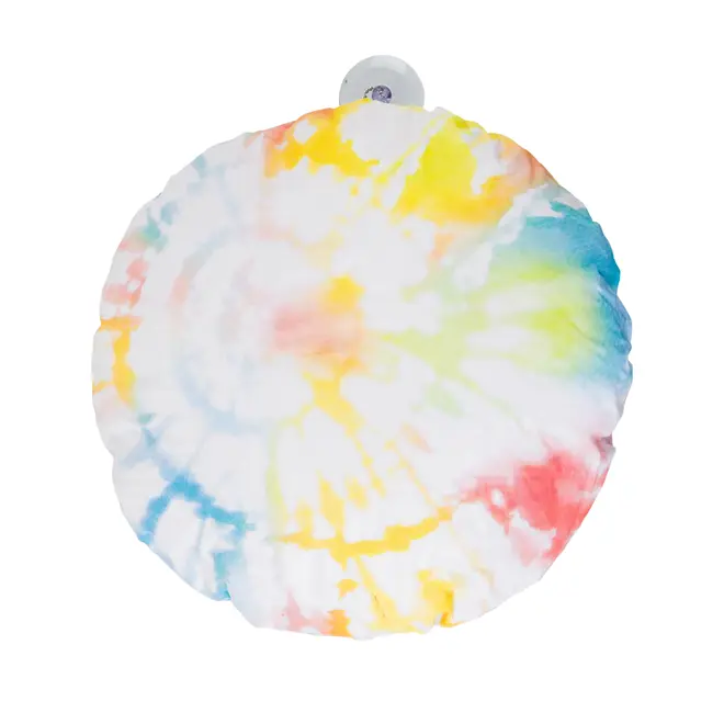 TOUCA PARA BANHO COM VENTOSA TO TIE DYE FOR - BRANCO/CORES CALEIDOCOLOR - Foto 1