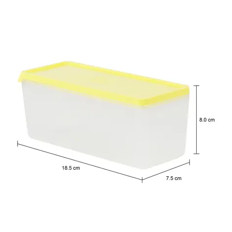 Imagem com medidas do produto POTE 750 ML KIPLI