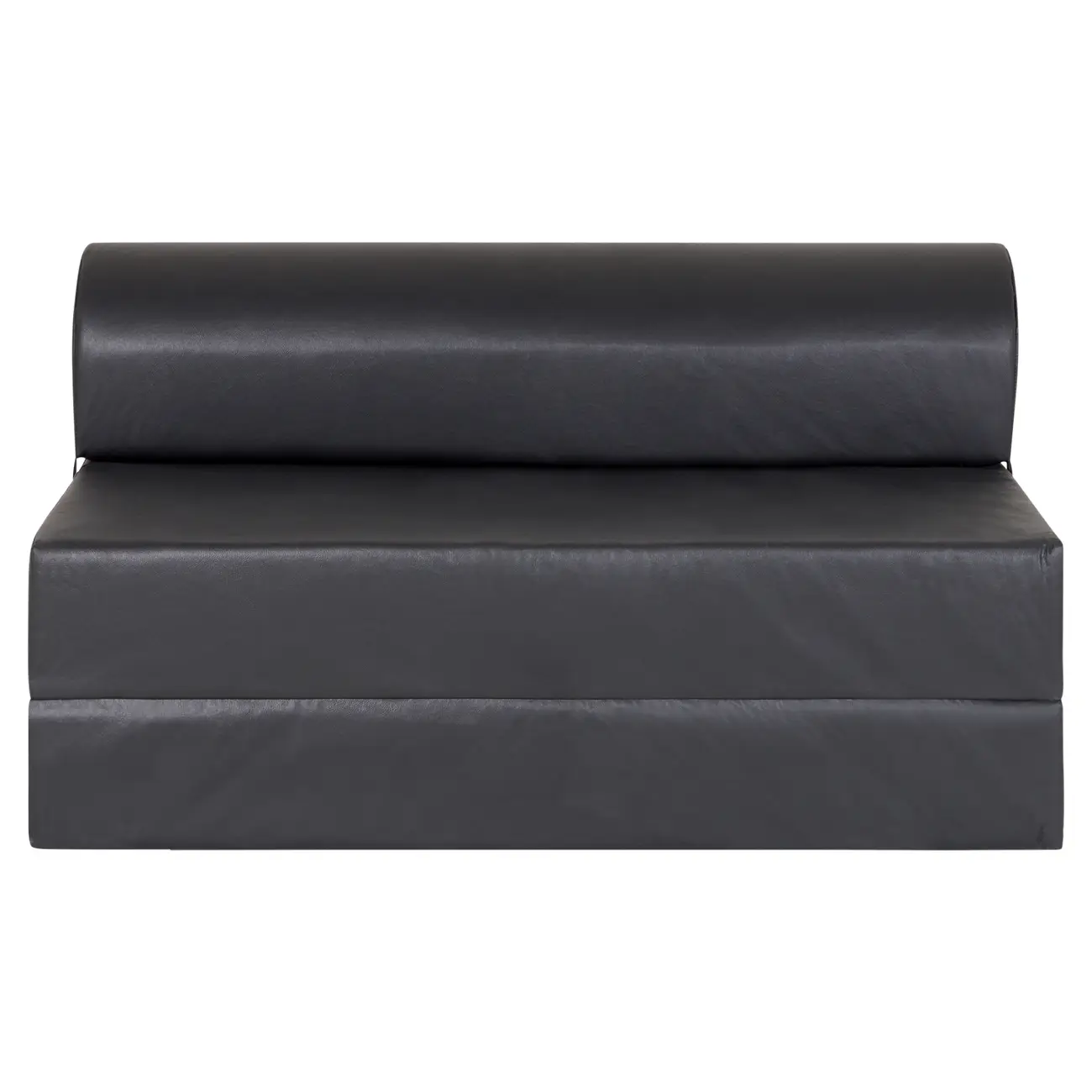 SOFÁ-CAMA 2 LUGARES COPE - CORSIN PRETO - Foto 1