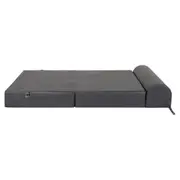 SOFÁ-CAMA 2 LUGARES COPE - CORSIN PRETO - Foto 3