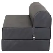 SOFÁ-CAMA 2 LUGARES COPE - CORSIN PRETO - Foto 4