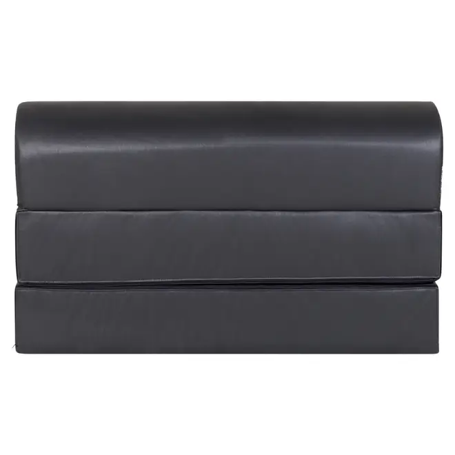 SOFÁ-CAMA 2 LUGARES COPE - CORSIN PRETO - Foto 5