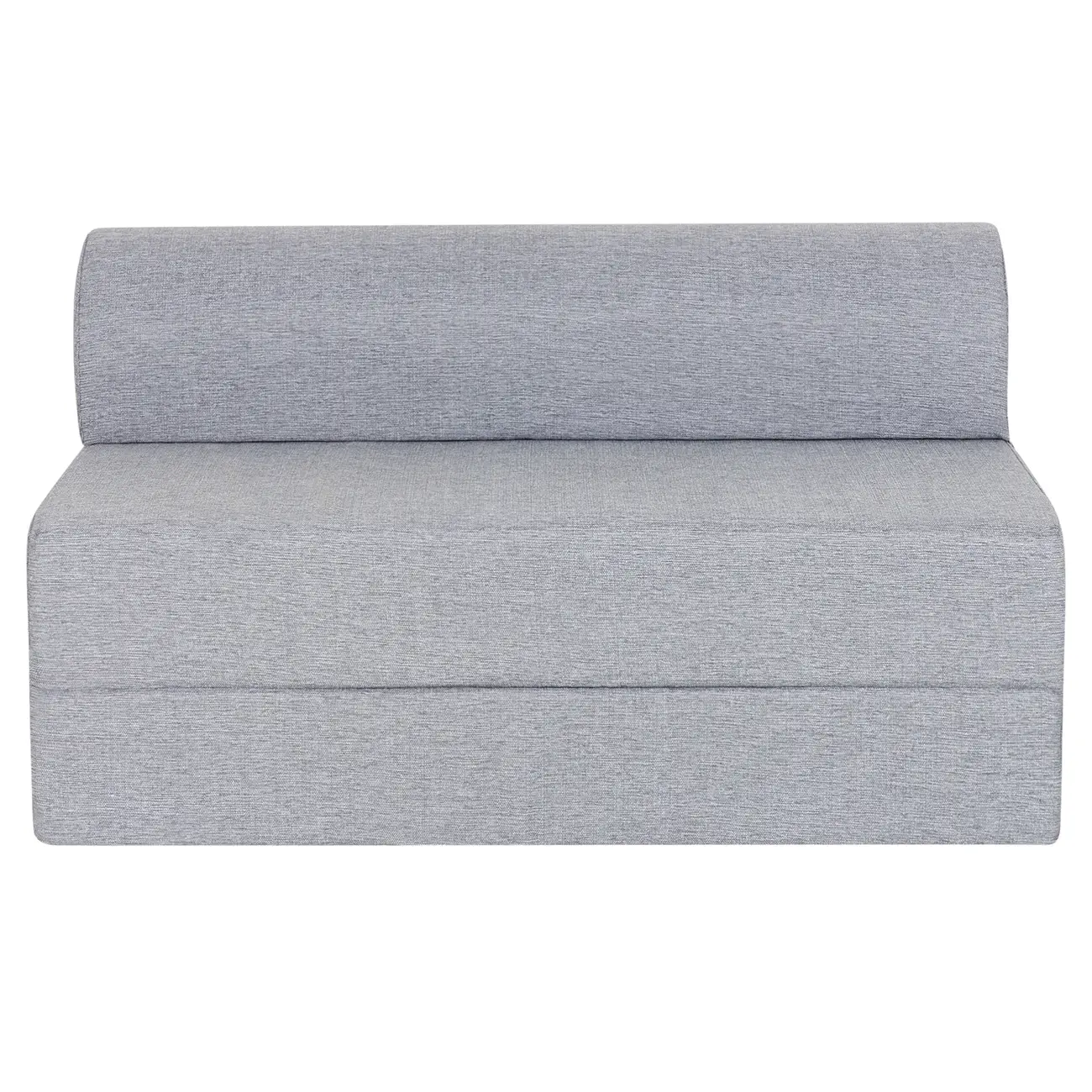 SOFÁ-CAMA 2 LUGARES COPE - MESCLA/CINZA - Foto 1