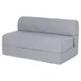 SOFÁ-CAMA 2 LUGARES COPE - MESCLA/CINZA - Foto 2
