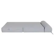 SOFÁ-CAMA 2 LUGARES COPE - MESCLA/CINZA - Foto 3