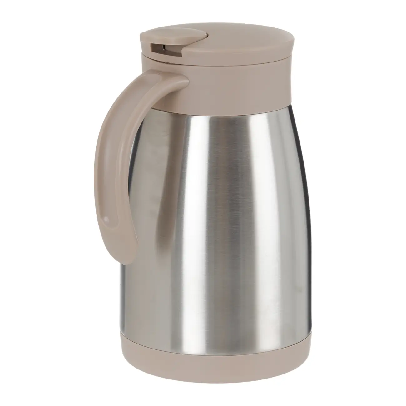 GARRAFA TÉRMICA 800 ML MIMÔ - INOX/BEGE - Foto 5