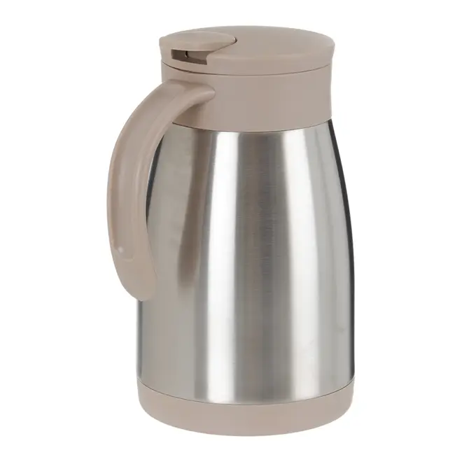 GARRAFA TÉRMICA 800 ML MIMÔ - INOX/BEGE - Foto 5