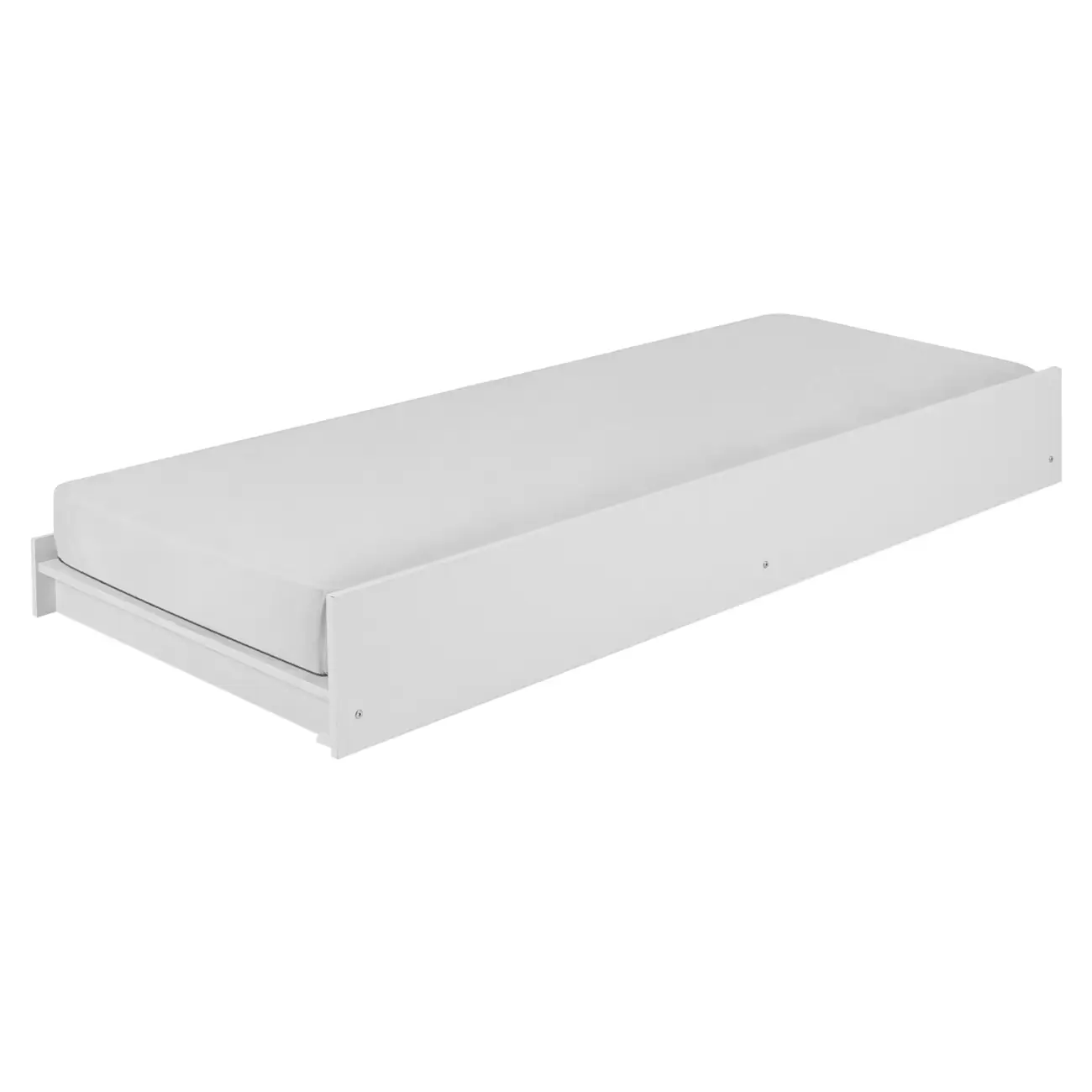 CAMA DE SOLTEIRO INFERIOR 88 CM MY DREAMS - BRANCO - Foto 1