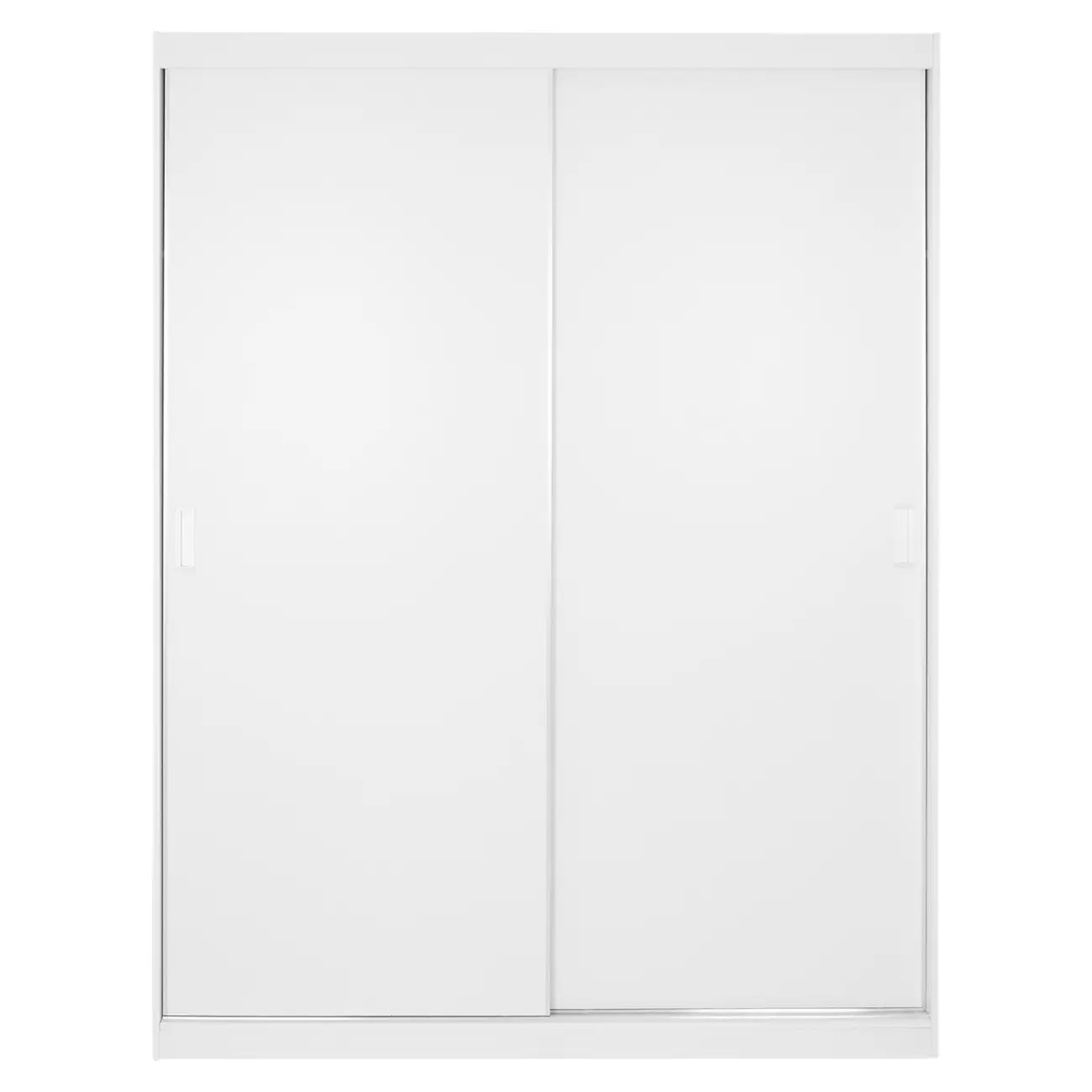 GUARDA-ROUPA DE CASAL 2 PORTAS DE CORRER 1,80 M FLOW - BRANCO - Foto 1