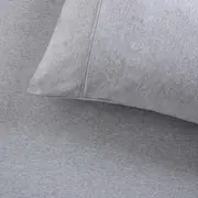 LENÇOL COM ELÁSTICO SOLTEIRO 88 CM X 1,88 M X 30 CM MEZCLA - MESCLADO CINZA - Foto 3