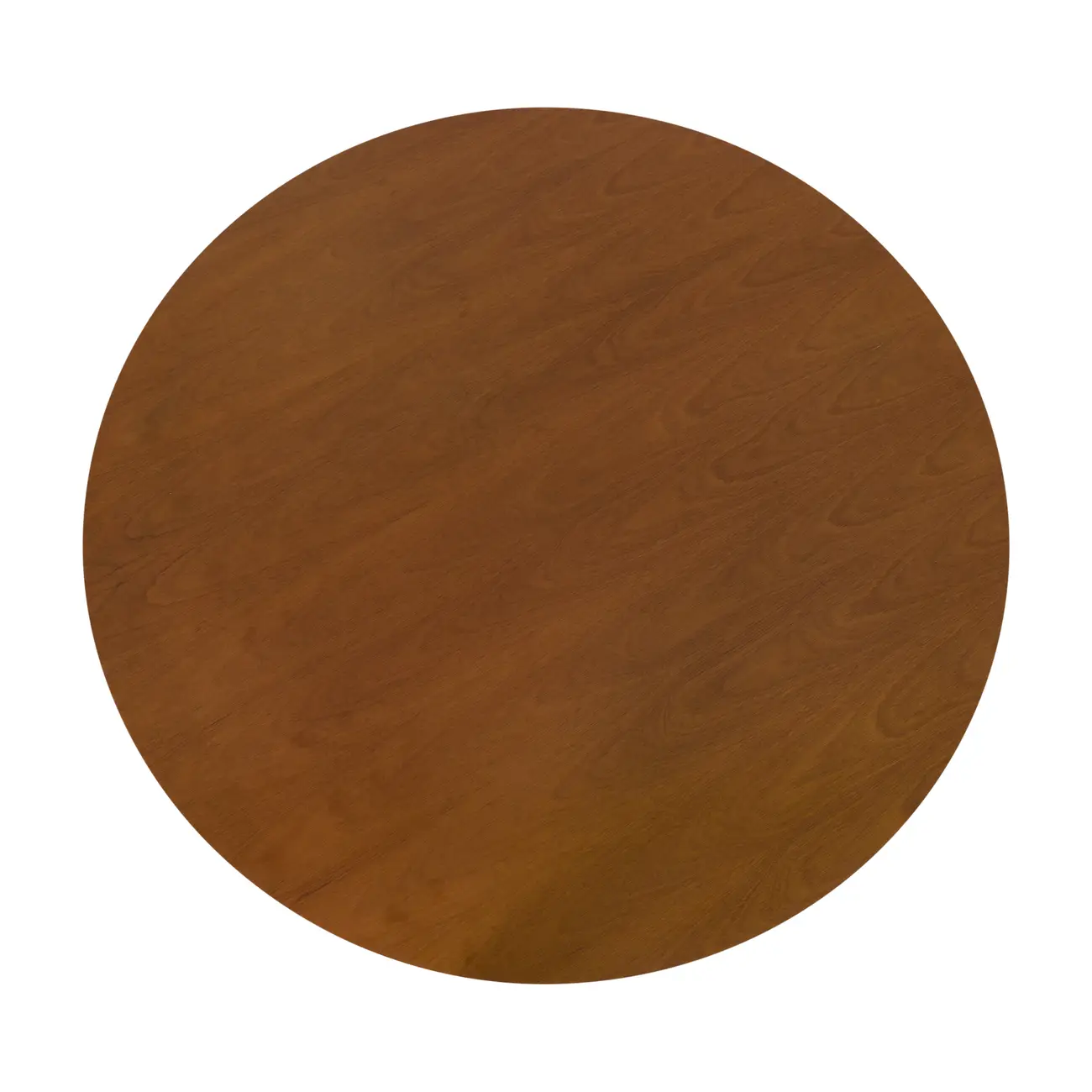 MESA REDONDA 1,35 M MAK WOOD - PRETO/NOZES - Foto 3