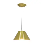 LUMINÁRIA DE TETO POKER - DOURADO/BRANCO - Foto 2