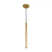 LUMINÁRIA DE TETO 40 CM TUBING - DOURADO - Foto 1