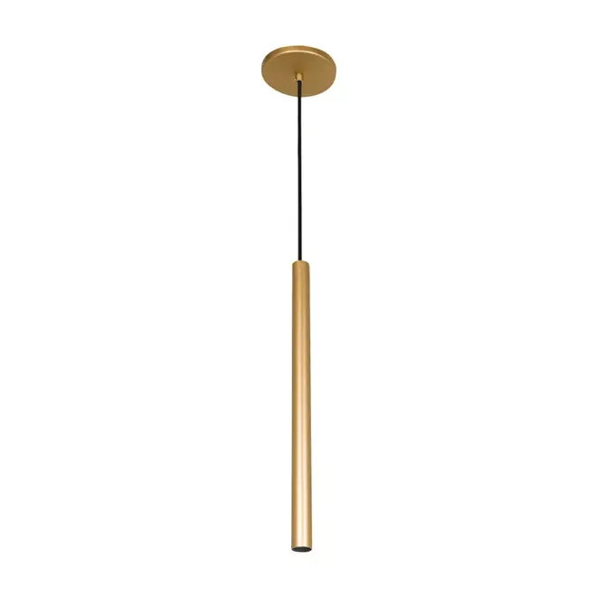 LUMINÁRIA DE TETO 40 CM TUBING - DOURADO - Foto 1
