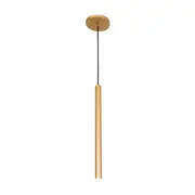LUMINÁRIA DE TETO 40 CM TUBING - DOURADO - Foto 2