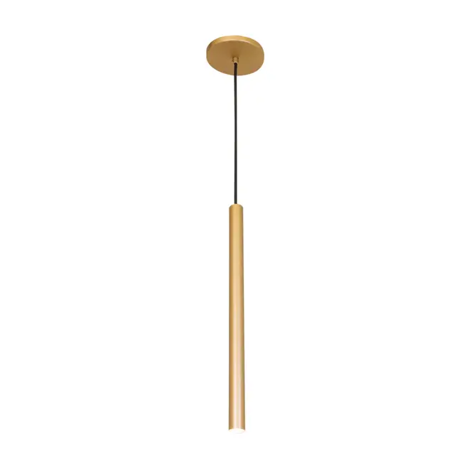 LUMINÁRIA DE TETO 40 CM TUBING - DOURADO - Foto 2
