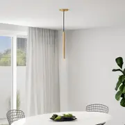LUMINÁRIA DE TETO 40 CM TUBING - DOURADO - Foto 6