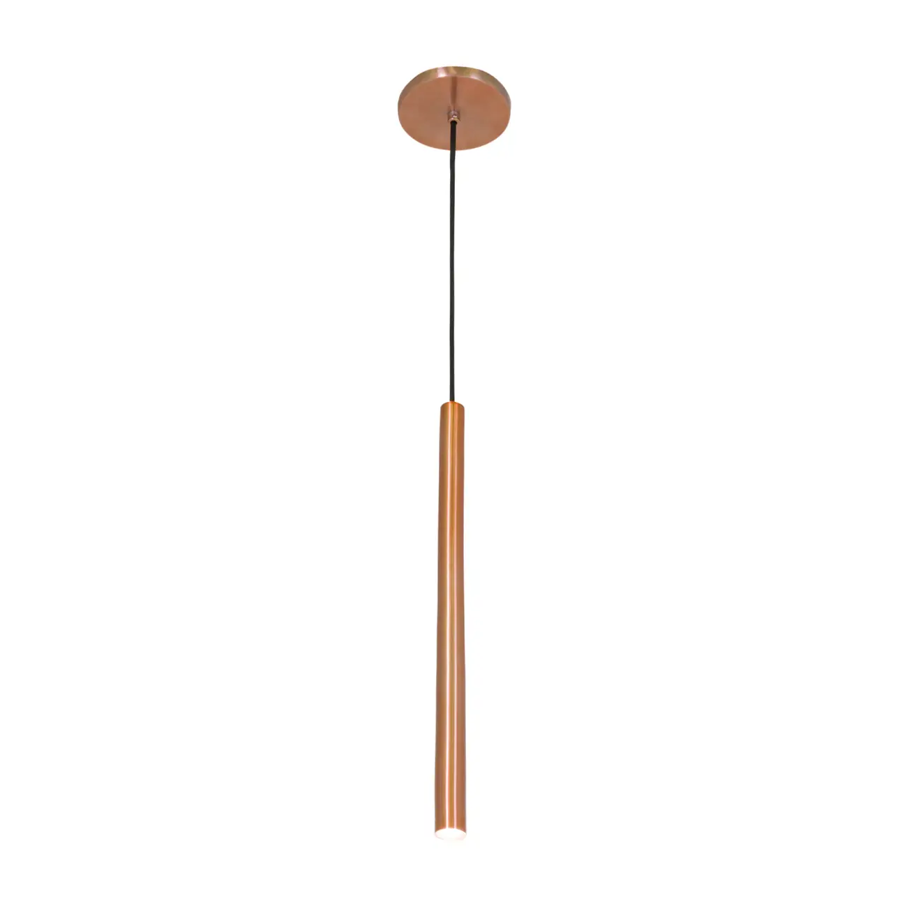 LUMINÁRIA DE TETO 40 CM TUBING - COBRE - Foto 2