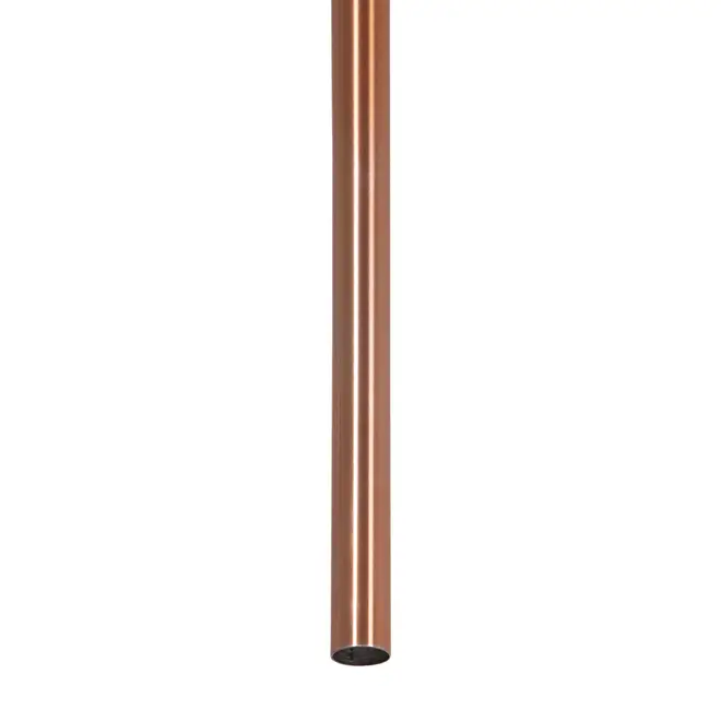 LUMINÁRIA DE TETO 40 CM TUBING - COBRE - Foto 3