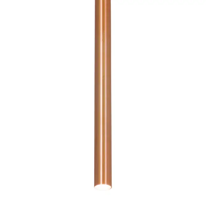 LUMINÁRIA DE TETO 40 CM TUBING - COBRE - Foto 4