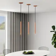 LUMINÁRIA DE TETO 40 CM TUBING - COBRE - Foto 6