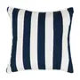 ALMOFADA 45 CM BLUESTRIPE - AZUL ESCURO/BRANCO - Foto 1
