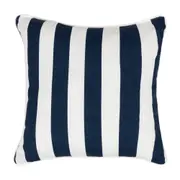ALMOFADA 45 CM BLUESTRIPE - AZUL ESCURO/BRANCO - Foto 1