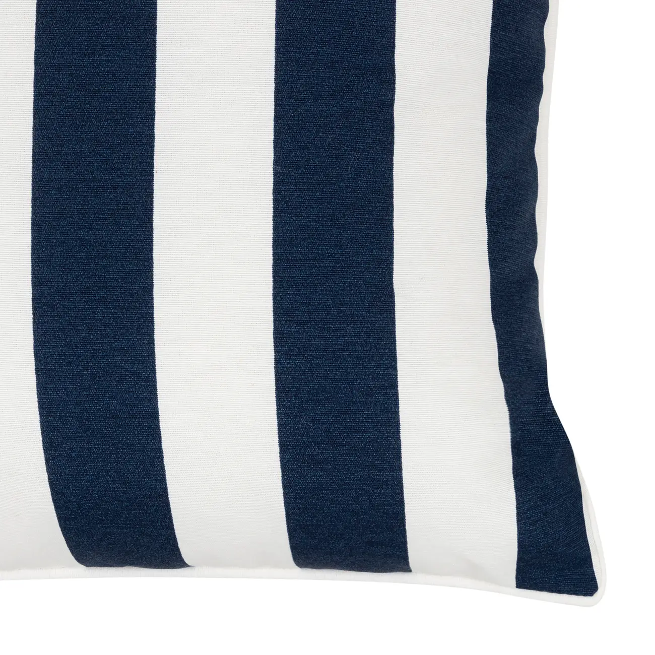 ALMOFADA 45 CM BLUESTRIPE - AZUL ESCURO/BRANCO - Foto 2