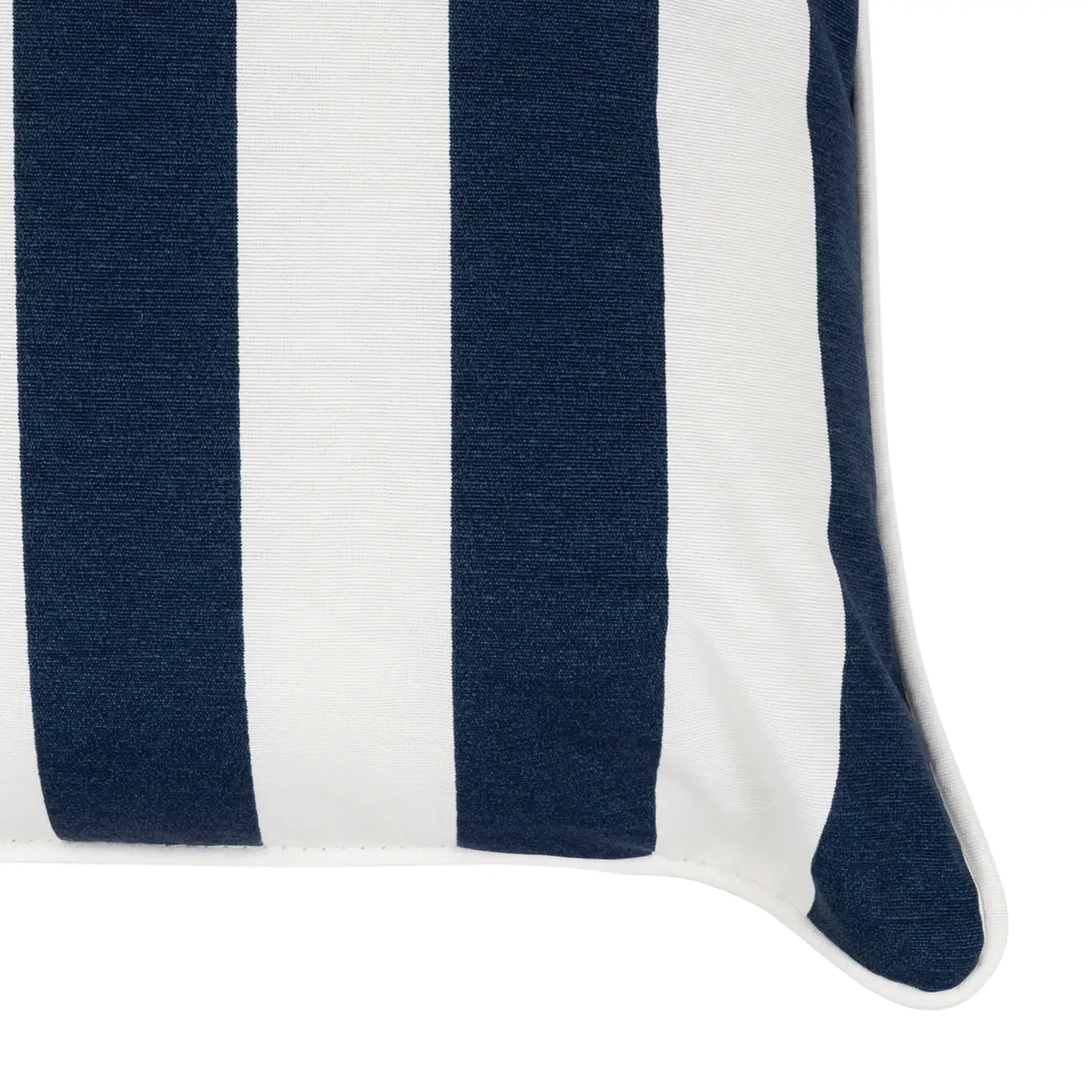 ALMOFADA 45 CM BLUESTRIPE - AZUL ESCURO/BRANCO - Foto 4